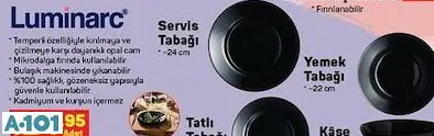 LUMİNARC YEMEK TABAĞI LUMİNARC YEMEK TABAĞI